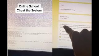 TikTok User Shows How to Cheat in Online Exams Netizens have Something Else to Say [upl. by Beitch]