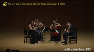 9th Osaka International Chamber Music Competition Section 1 Final Round 03 [upl. by Shiverick]