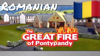 Fireman Sam The Great Fire of Pontypandy Intro Romanian 🇷🇴 [upl. by Song]