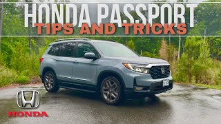 Honda Passport Tips and Tricks You DONT Want to Miss [upl. by Naginnarb373]