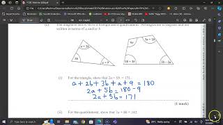 CSEC Math Paper 2 worked solutions series  January 2024  Question 2ciii [upl. by Scriven]