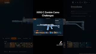 Krig C Zombie Camo Challenges blackops6 callofduty [upl. by Inig]