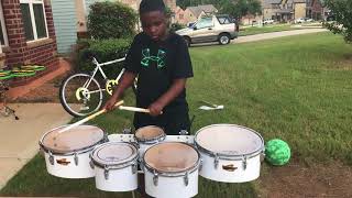 Awesome Drummer Jig 2 Quad Part Atlanta Drum Academy [upl. by Itsirk779]