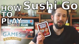 How to play Sushi Go  Games Explained [upl. by Meghann940]