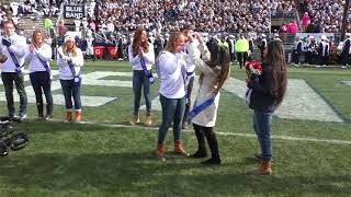 Penn State crowns Homecoming Queen and King [upl. by Milan967]