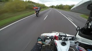 82  Supermoto  Yamaha Yfz450R  Raptor 700R Quad Bike Country Trails London England [upl. by Einahc334]