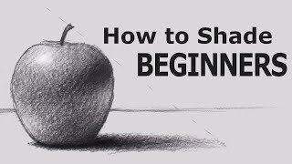 How to Shade with PENCIL for BEGINNERS [upl. by Adaj]