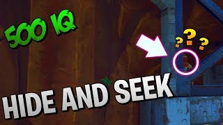 KRASSES VERSTECK unter der ERDE  HIDE and SEEK in Fortnite [upl. by Sosanna]