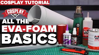 The EVA Foam Basics  Beginners Cosplay Tutorial For Armor And Props [upl. by Nagel]