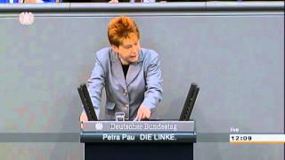 Petra Pau DIE LINKE Mehr Demokratie wagen  willkommen im Klub [upl. by Annodahs318]