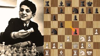 12YearOld Garry Kasparov meets Anatoly Karpov first time [upl. by Ahsar]