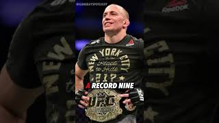 Facts about Georges St Pierre shorts sports mma ufc [upl. by Antonie]