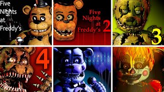 FNaF 1 2 3 4 5 6 amp UCN Jumpscare Simulator [upl. by Airotna]