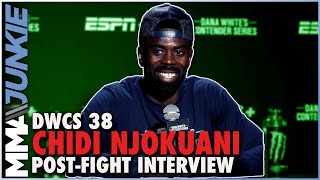 Chidi Njokuani ready to carry Njokuani UFC legacy started by brother Anthony  DWCS 38 [upl. by Wystand471]