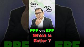 PPF vs EPF Which is Better  ppf epf finance shorts retirementplanning pensionschemes [upl. by Siro753]