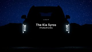 Kia India  The Kia Syros  TheNextFromKia [upl. by Mathilde]