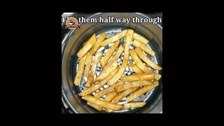 Air Fried Crispy Frozen French Fries [upl. by Ohl]