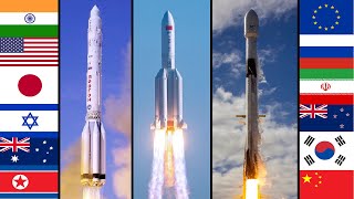 Rocket Launch Countdown Compilation Different Languages [upl. by Field]