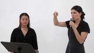 Clases magistrales con la soprano Angelica de la Riva 2 [upl. by Helbonna]