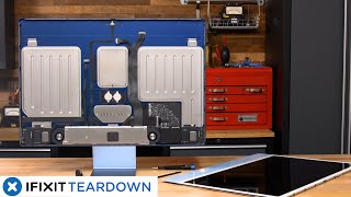 M1 iMac 24” Teardown A Desktop Only Jony Ive Could Love [upl. by Kcirdled]