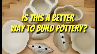 A Better Way to Hand Build Pottery  NO MEASURING FREE TEMPLATES [upl. by Adiene]