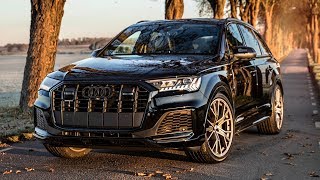 2020 AUDI Q7 50TDI QUATTRO in BEAUTIFUL DETAILS  IS IT GOOD ENOUGH Black optics and Sline package [upl. by Byrd]