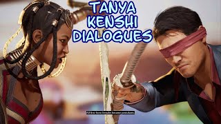 Tanya v Kenshi  Dialogues  Mortal Kombat 1 [upl. by Lleryt]