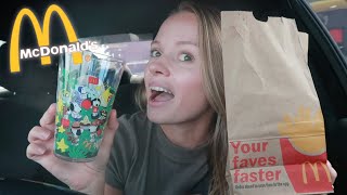 McDonalds NEW Collectors cup Meal  review [upl. by Aelahs]