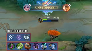 Popol amp Kupa Best Build and Emblem  Popol amp Kupa Gameplay 2024  MLBB [upl. by Retrak583]