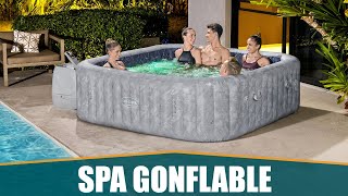 LE MEILLEUR SPA GONFLABLE  Bestway LayZSpa San Francisco [upl. by Akinyt745]