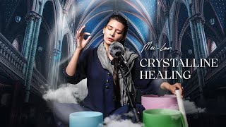 Crystalline Healing  432 Hz Crystal Bowls [upl. by Cristen134]