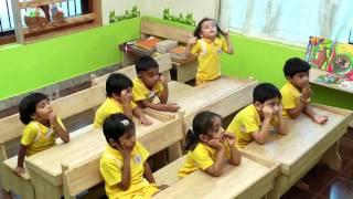 poorna classroom demonstration English [upl. by Gutow]