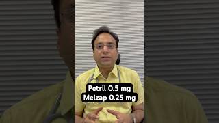 Petril md 05 tablet uses hindi Melzap md 025 hindi drmayankagrawal [upl. by Ettezil]