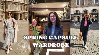 spring capsule wardrobe [upl. by Deach]