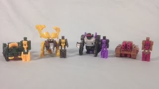 Transformers Generations Titans Return Titan Master Class Wave 2 Review [upl. by Peadar860]