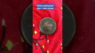 Olivia waterproof pan  cake review olivia pancake foundation shortsviral [upl. by Adlee]