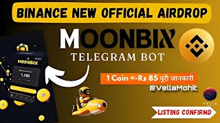 Unlock Binance Moonbix Crypto Binance Moonbix Collect kare💰 VellaMohit  Exciting CryptoCurrency🤑 [upl. by Sholeen]