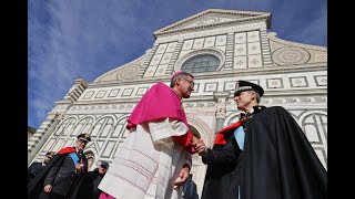 Firenze Virgo Fidelis l Arma dei Carabinieri celebra la sua Patrona [upl. by Gwenny172]