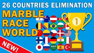 Marble Race 26 Countries 25 Eliminations [upl. by Hylton]