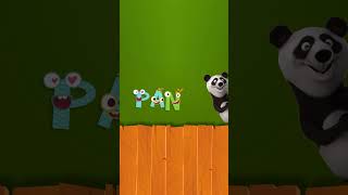 P for PANDA  Learn to Read with ABC Animals [upl. by Lorenzana382]