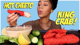 Hot Cheeto King Crab and Alfredo [upl. by Leachim]