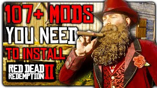 107 INSANE Red Dead Redemption 2 Mods You NEED To Try in 2024 [upl. by Anitteb]