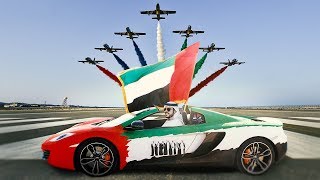 EPICO DIA NACIONAL EN LOS EMIRATOS ARABES UNIDOS [upl. by Kornher]