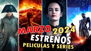 Películas y Series que LLEGAN EN MARZO 2024 Otras Plataformas [upl. by Adelle35]