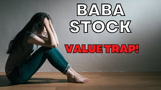 Alibaba BABA Stock BACK TO RED YTD  Its a VALUE TRAP [upl. by Hashim]