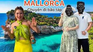 Đảo Ngọc Mallorca Tây Ban Nha chào đón 2 Nhân Vật đặc biệt vượt qua bão Yagi  MALLORCA SPAIN [upl. by Feldstein]