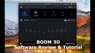 BOOM 3D Volume Booster amp Equalizer for MacWindows  Software Review amp Tutorial [upl. by Yeca107]