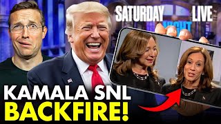 Did SNL Break LAW With CRINGE Kamala Appearance Rips Off Hysterical Trump Skit Internet DESTROYS [upl. by Sesom]