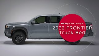 What is the 2022 Frontier truck bed size  Nissan USA [upl. by Courtland]