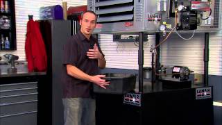 Lanair Waste Oil Heater on Two Guys Garage quotArctic Catquot Episode 1118 [upl. by Roath]